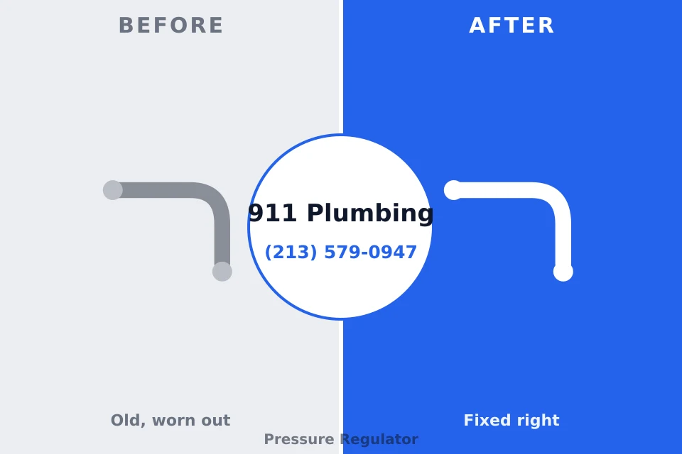 Before and after: plumbing company St. Augustine South, FL